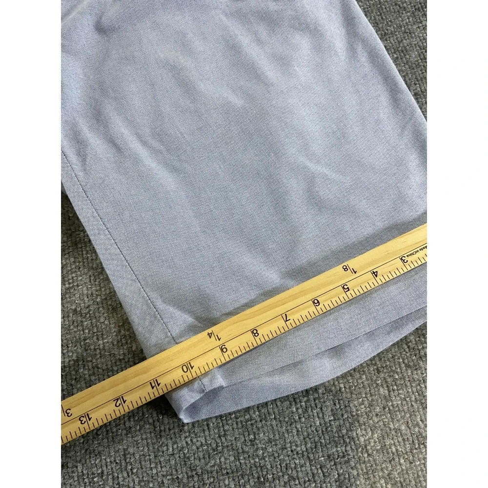 Polo Ralph Lauren Shorts Men's 34 Light Blue Chino Flat Front Classic Fit Casual